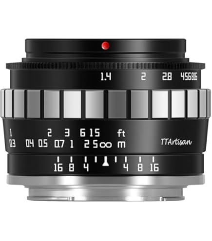 Amazon.co.jp: TTArtisan 35mm F1.4 APS-C マニュアルフォーカスレンズ